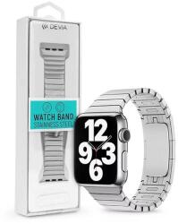 DEVIA ST325137 Apple Watch 42/44/45/49 mm ezüst fém óraszíj (ST325137) - officedepot