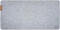 Artimo Desk Mat - Felt Series - S (60x30 cm) - Világos szürke - Prémium filc egérpad (artimo-deskmat-light-s)