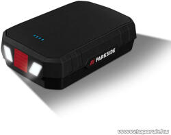 ParkSide PPB 10000 A1 PowerBank, hordozható mobiltöltő akkumulátor, 15W, 10000 mAh Li-ion, fekete