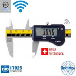Microtech Дигитален шублер Microtech WIRELESS SwissMet, IP67 - 150 мм, 0, 01 мм (141072192)