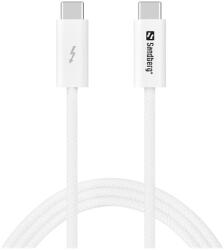 Sandberg USB-C tartozék, USB-CC USB4 240W+40Gbps, 1M 136-56 (136-56)