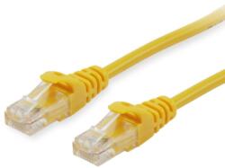 Equip U/UTP CAT6a Patch Kábel - 15 m, Sárga