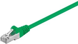 Goobay 68052 S/FTP CAT 5e Patch Kábel - 50 m, Zöld (68052)