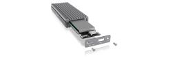 RaidSonic ICY BOX IB-1817M-C31 Külső SSD Ház - USB Type-C, Szürke (IB-1817M-C31)