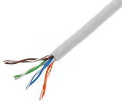Goobay 95409 UTP CAT5e Patch Kábel - 305 m, Szürke