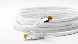 Goobay 91100 S/FTP CAT6A Patch Kábel - 25 m, Fehér (91100)