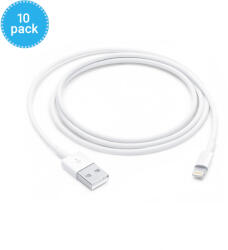 Apple - Lightning / USB Cablu (1m) - MD818ZM/A (bulk) (10 Pack)