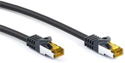 Goobay 91662 S/FTP CAT6a Patch Kábel - 20 m, Fekete