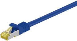 Goobay 91646 S/FTP CAT6A Patch Kábel - 15 m, Kék (91646)