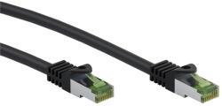 Goobay 61100 S/FTP CAT8.1 Patch Kábel - 20 m, Fekete