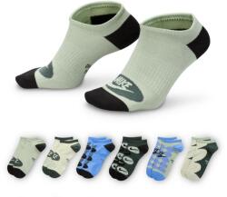 Nike Női funkcionális alacsony zokni Nike EVERYDAY LIGHTWEIGHT W (6 PAIRS) zöld FB3281-906 - S
