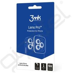 3mk LENS PROTECTION PRO kameravédő üveg (2.5D, 9H + segédkeret) RÓZSASZÍN