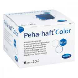 Peha-haft Bandaj elastic autoadeziv Peha-haft Color, albastru (932473), 6cm x 20m, Hartmann
