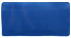 DJOIS Logisztikai zseb, mágneses, 160×80 mm, PVC, DJOIS, kék (50db/csom) (TF200056)