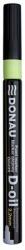 DONAU Lakkmarker, 2, 2 mm, S, DONAU "D-oil", sárga (12db/doboz) (D7366S)