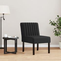 vidaXL fekete bársony szék (352454) - vidaxl