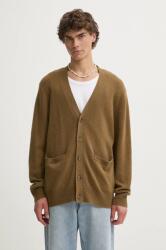 Levi's gyapjú kardigán barna, A8621 - barna L