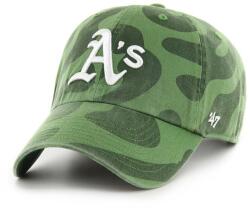 47 brand pamut baseball sapka MLB Oakland Athletics zöld, mintás, B-FRFMC18GWS-FF - zöld Univerzális méret
