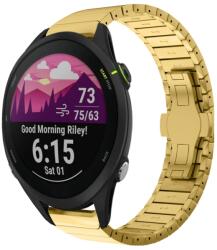 CLASSIC Curea metalică pentru Garmin Forerunner 255 Music gold