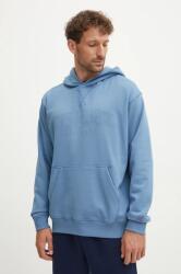New Balance pamut melegítőfelső férfi, sima, kapucnis, MT43500HEB - kék S