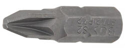 BGS technic Technic Behajtófej Hossz 25 mm Külső hatszögletű 6, 3 mm (1/4") Csillag PZ2 (BGS-8172) (BGS-8172)