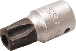 BGS technic Technic Behajtófej 6, 3 mm (1/4") TS-profil (Torx Plus) TS50 furattal (BGS-2355-TS50) (BGS-2355-TS50)