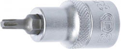BGS technic Technic Behajtófej 12, 5 mm (1/2") T-profil (Torx) T25 (BGS-4370) (BGS-4370)