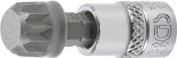 BGS technic Technic Behajtófej 6, 3 mm (1/4") (XZN) M12 (BGS-2507) (BGS-2507)