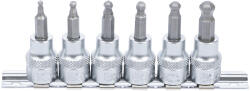 BGS technic Technic Behajtófej-készlet 10 mm (3/8") Belső hatszögletű gömbfejes 3 - 8 mm 6 darabos (BGS-5109) (BGS-5109)