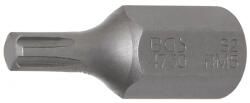 BGS technic Technic Behajtófej Hossz 30 mm Külső hatszögletű 10 mm (3/8") Ékprofil (RIBE) M5 (BGS-4760) (BGS-4760)