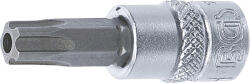 BGS technic Technic Behajtófej 6, 3 mm (1/4") TS-profil (Torx Plus) TS40 furattal (BGS-5184-TS40) (BGS-5184-TS40)