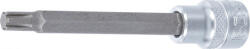 BGS technic Technic Behajtófej Hossz 100 mm 10 mm (3/8") Ékprofil (RIBE) M7 (BGS-4142) (BGS-4142)