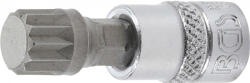 BGS technic Technic Behajtófej 6, 3 mm (1/4") (XZN) M10 (BGS-2506) (BGS-2506)