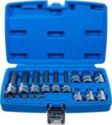 BGS technic Technic Behajtófej-készlet 6, 3 mm (1/4") / 12, 5 mm (1/2") (XZN) 18 darabos (BGS-5172) (BGS-5172)