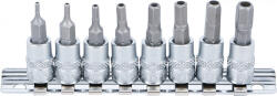 BGS technic Technic Behajtófej-készlet 6, 3 mm (1/4") belső hat szögletű hajtás furattal 2 - 7 mm 8 darabos (BGS-5156) (BGS-5156)