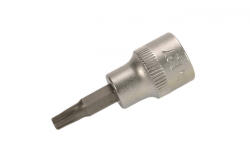 BGS technic Technic Behajtófej 10 mm (3/8") T-profil (Torx) T25 furattal (BGS-2572) (BGS-2572)