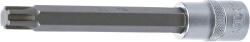 BGS technic Technic Behajtófej Hossz 140 mm 12, 5 mm (1/2") Ékprofil (RIBE) M12 (BGS-4176) (BGS-4176)