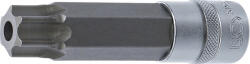 BGS technic Technic Behajtófej Hossz 110 mm 12, 5 mm (1/2") T-profil (Torx) T100 furattal (BGS-5103-TB100) (BGS-5103-TB100)
