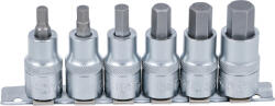 BGS technic Technic Behajtófej-készlet 12, 5 mm (1/2") Belső hatszögletű 6 - 14 mm 6 darabos (BGS-8887) (BGS-8887)