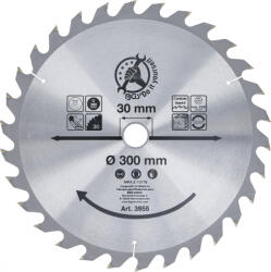 BGS technic BGS Technic Keményfém körfűrészlap Ø 300 x 30 x 3, 2 mm 30 fogú (BGS-3955) (BGS-3955)