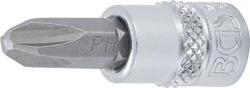 BGS technic Technic Behajtófej 6, 3 mm (1/4") Csillag PH3 (BGS-2489) (BGS-2489)