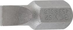 BGS technic Technic Behajtófej Hossz 30 mm külső hatszögletű 10 mm (3/8") lapos 8 mm (BGS-4599) (BGS-4599)