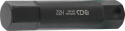 BGS technic Technic Behajtófej Hossz 100 mm Külső hatszögletű 22 mm Belső hatszögletű 22 mm (BGS-5246-H22) (BGS-5246-H22)