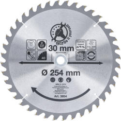 BGS technic BGS Technic Keményfém körfűrészlap Ø 254 x 30 x 3, 2 mm 40 fogú (BGS-3954) (BGS-3954)