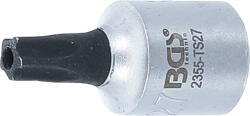 BGS technic Technic Behajtófej 6, 3 mm (1/4") TS-profil (Torx Plus) TS27 furattal (BGS-2355-TS27) (BGS-2355-TS27)