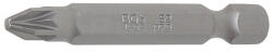 BGS technic Technic Behajtófej Hossz 50 mm Külső hatszögletű 6, 3 mm (1/4") Csillag PZ2 (BGS-4595) (BGS-4595)