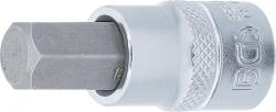 BGS technic Technic Behajtófej 10 mm (3/8") Belső hatszögletű 12 mm (BGS-2584) (BGS-2584)