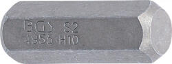 BGS technic Technic Behajtófej Hossz 30 mm Külső hatszögletű 10 mm (3/8") Belső hatszögletű 10 mm (BGS-4955) (BGS-4955)