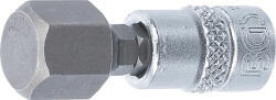 BGS technic Technic Behajtófej 6, 3 mm (1/4") Belső hatszögletű 12 mm (BGS-2161-12) (BGS-2161-12)