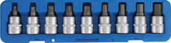 BGS technic Technic Behajtófej-készlet 20 mm (3/4") Belső hatszögletű, T-profil (Torx) 9 darabos (BGS-5189) (BGS-5189)